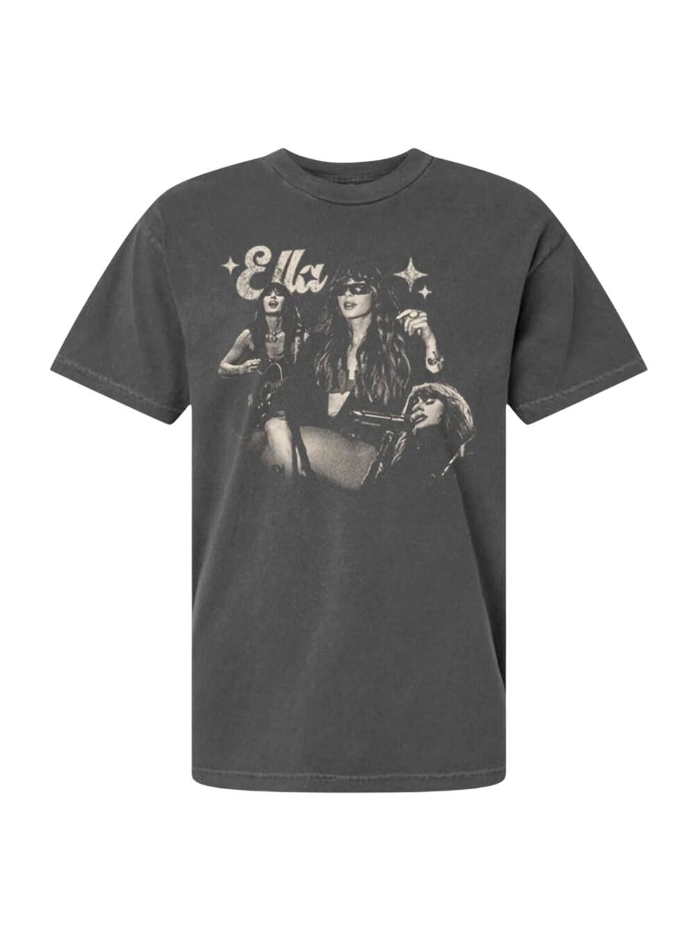 Ella Langley Still Hungover Fall Tour Graphite Concert T-Shirt NEW MEDIUM